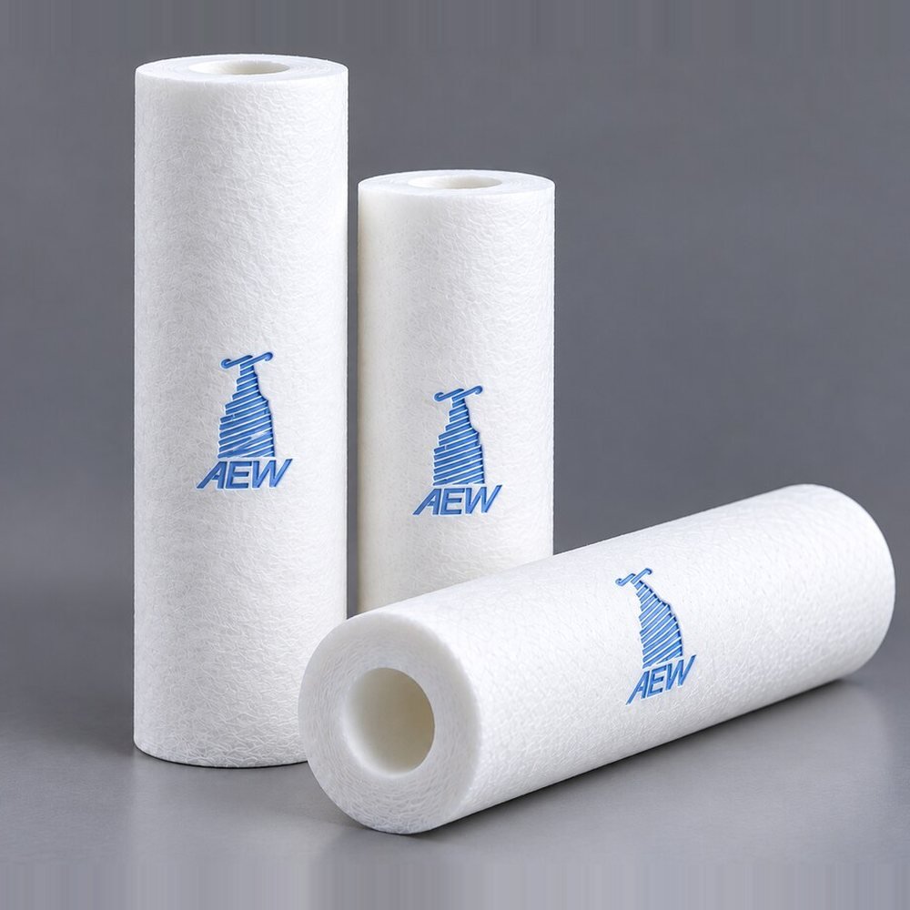 AEW spun / melt-blown polypropylene filter cartridges