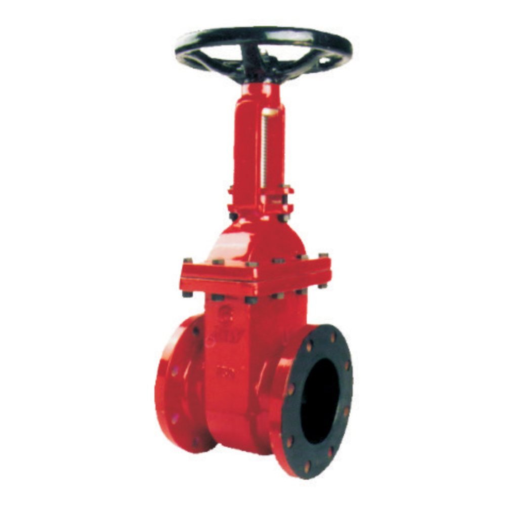 AEW cast steel flanged OS&Y gate valve